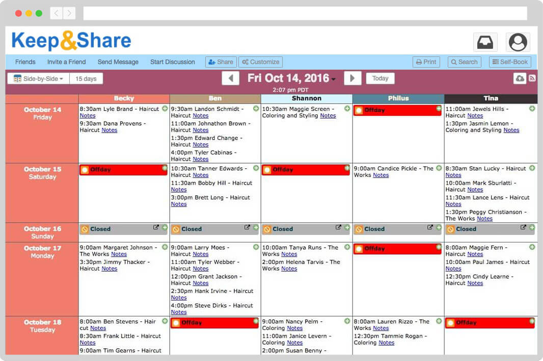 Online Calendar Sharing & Collaboration Tools | KeepandShare